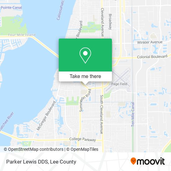 Parker Lewis DDS map