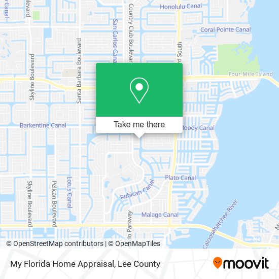 My Florida Home Appraisal map