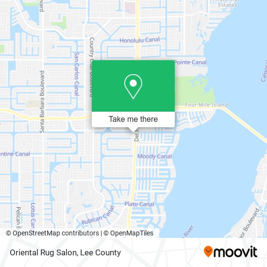 Mapa de Oriental Rug Salon