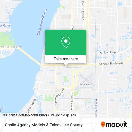 Osslin Agency Models & Talent map