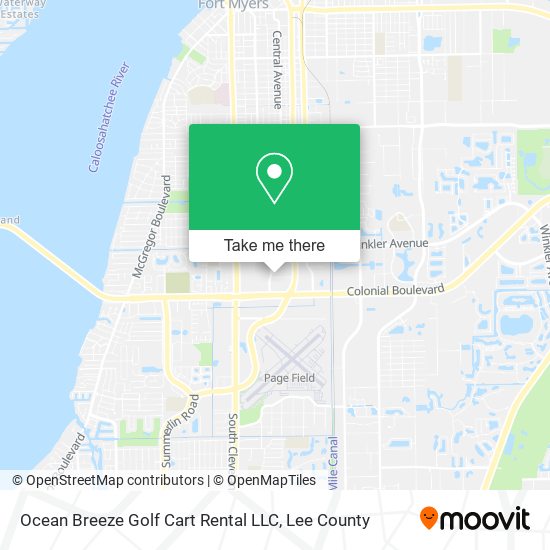 Ocean Breeze Golf Cart Rental LLC map