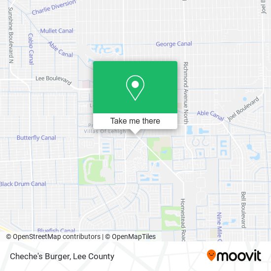 Mapa de Cheche's Burger