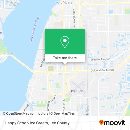 Happy Scoop Ice Cream map