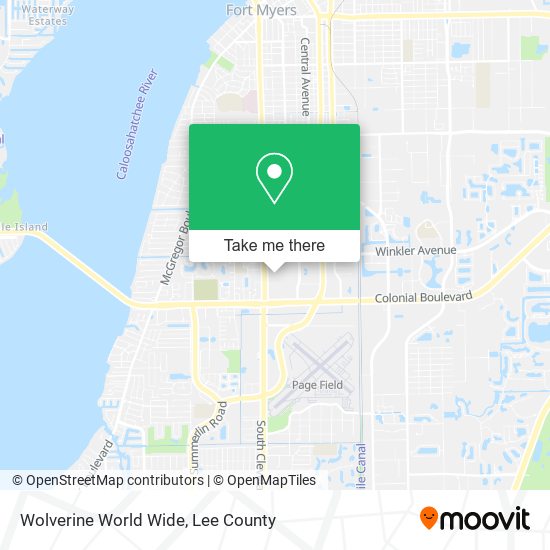 Wolverine World Wide map