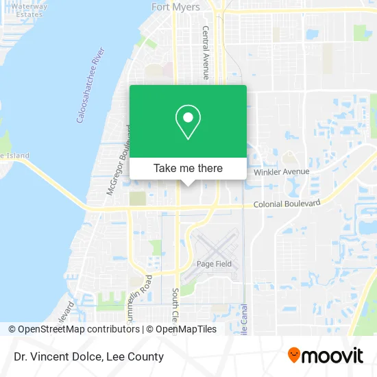 Dr. Vincent Dolce map