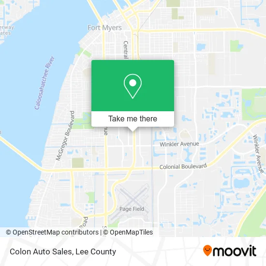 Colon Auto Sales map