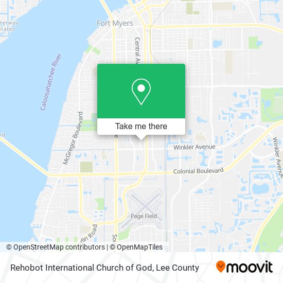 Rehobot International Church of God map