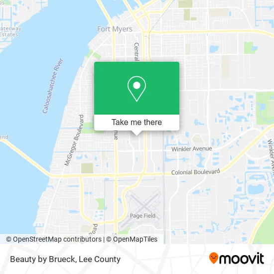 Beauty by Brueck map