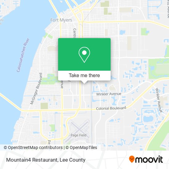Mapa de Mountain4 Restaurant