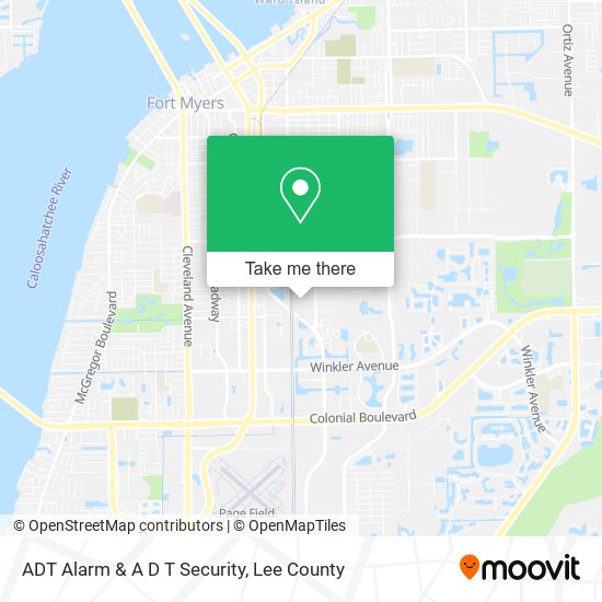 ADT Alarm & A D T Security map