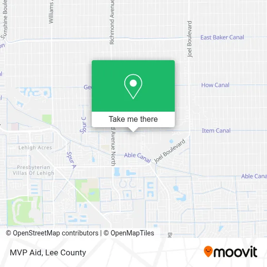 MVP Aid map