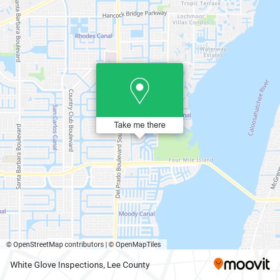 White Glove Inspections map