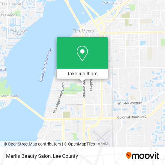 Merlis Beauty Salon map