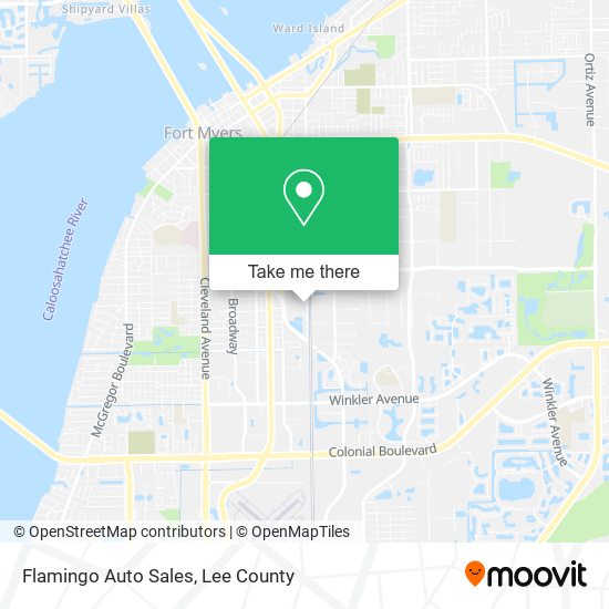 Flamingo Auto Sales map