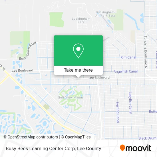Busy Bees Learning Center Corp map