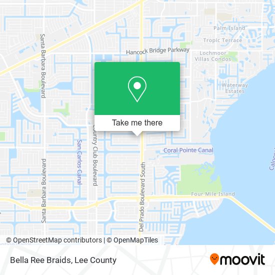 Bella Ree Braids map
