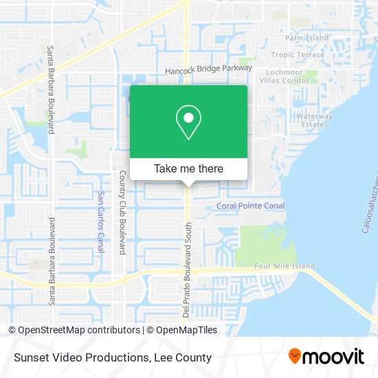 Sunset Video Productions map
