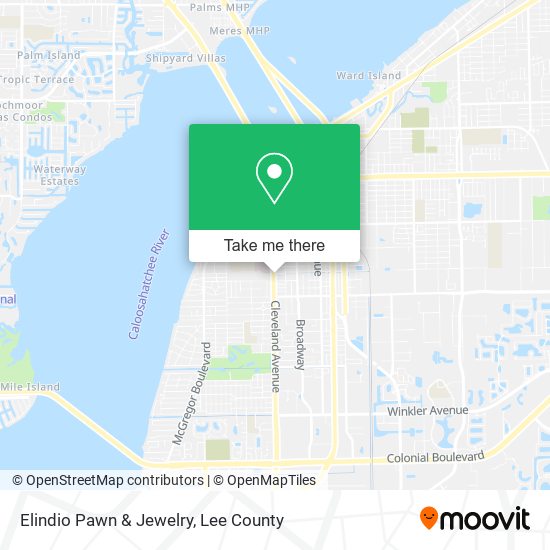 Mapa de Elindio Pawn & Jewelry