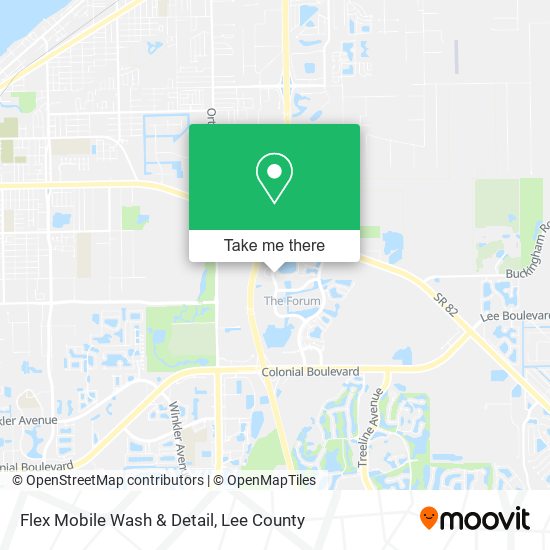 Mapa de Flex Mobile Wash & Detail