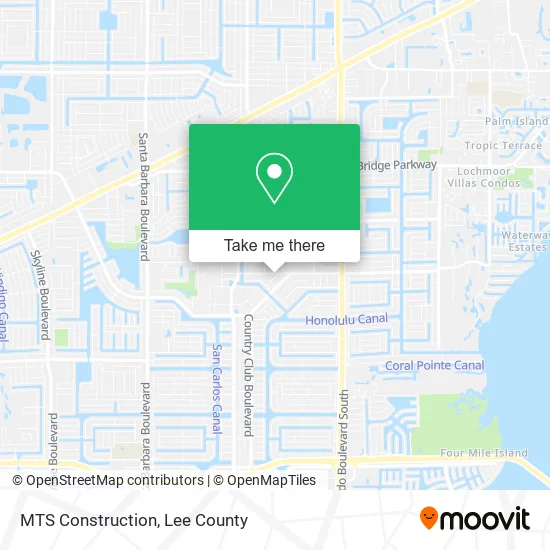 MTS Construction map