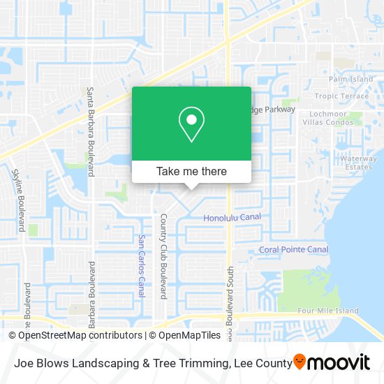 Mapa de Joe Blows Landscaping & Tree Trimming