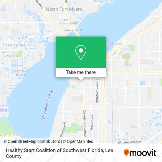 Mapa de Healthy Start Coalition of Southwest Florida