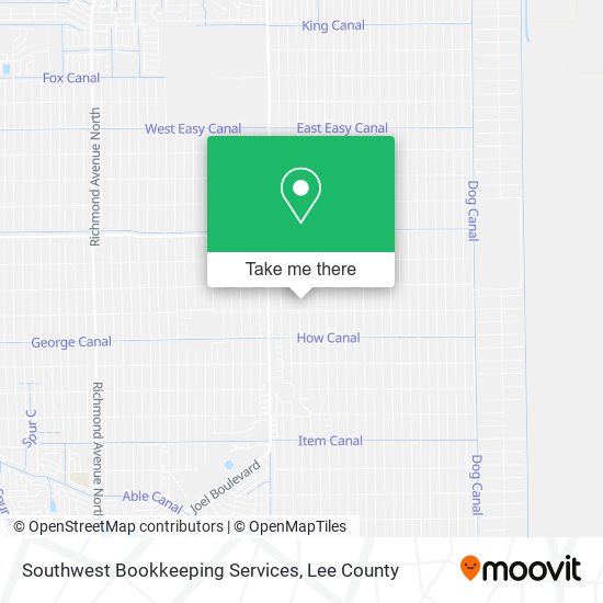 Southwest Bookkeeping Services map