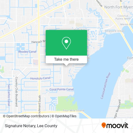 Signature Notary map