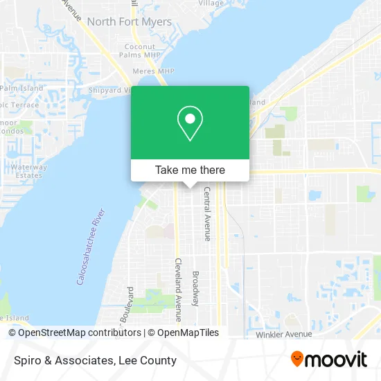 Spiro & Associates map