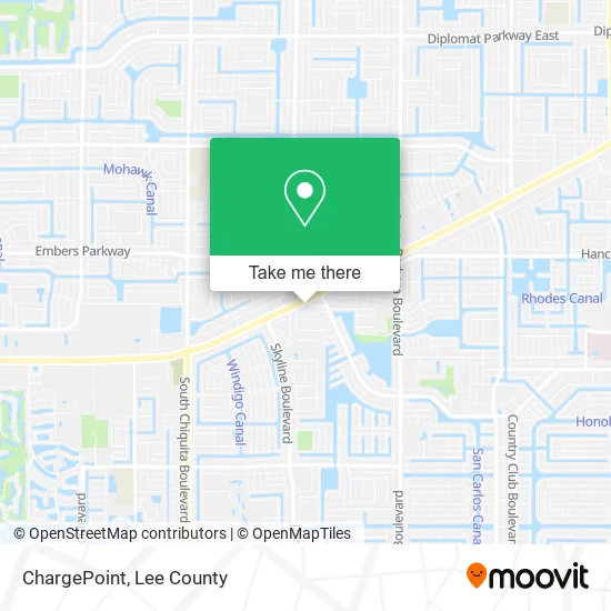 ChargePoint map
