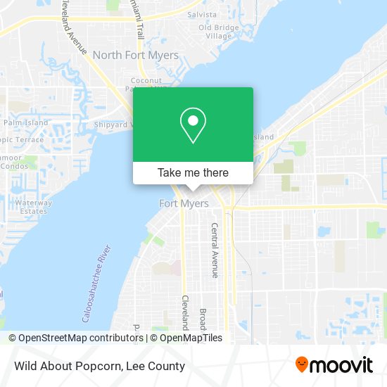 Wild About Popcorn map