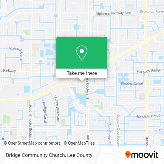 Bridge Community Church map