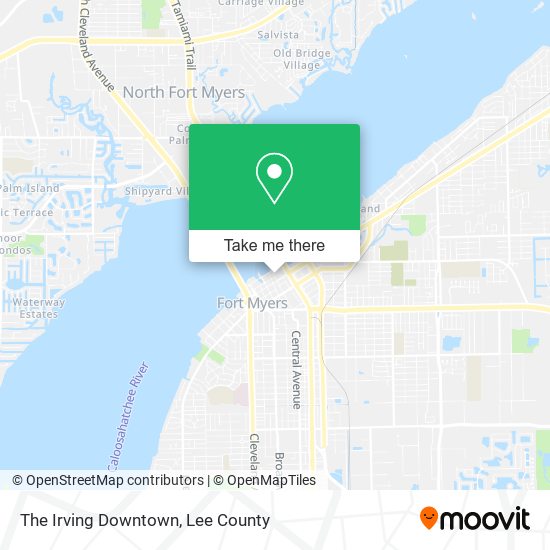 Mapa de The Irving Downtown