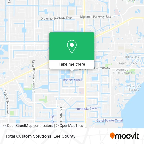 Total Custom Solutions map