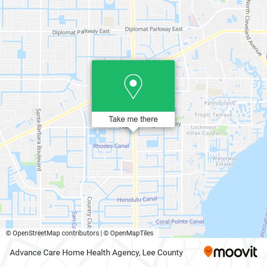 Mapa de Advance Care Home Health Agency