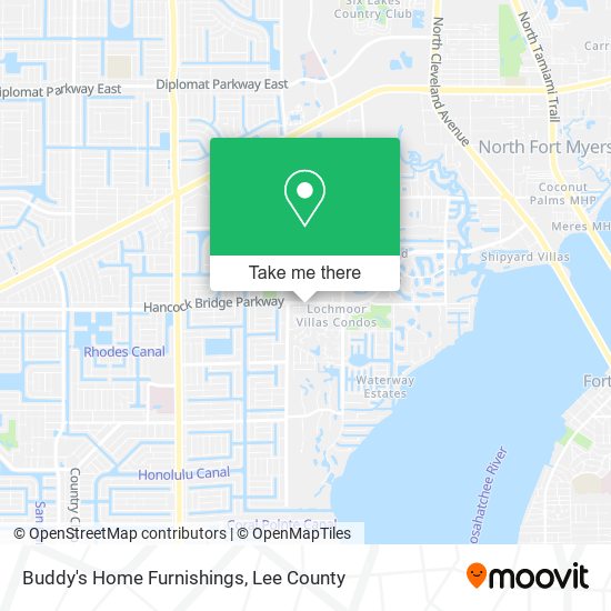 Buddy's Home Furnishings map