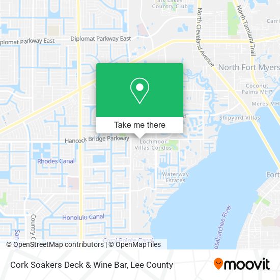 Cork Soakers Deck & Wine Bar map