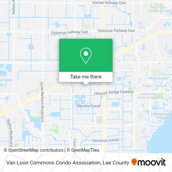 Van Loon Commons Condo Association map