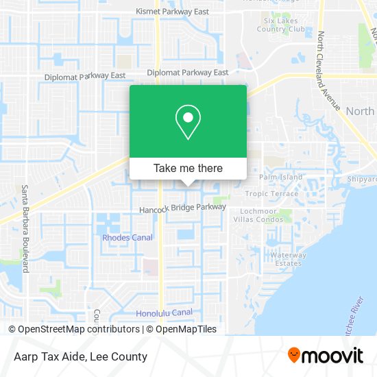 Mapa de Aarp Tax Aide