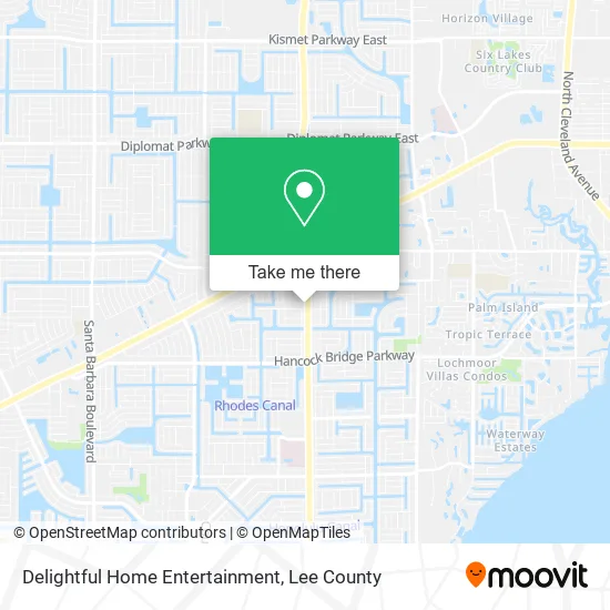 Delightful Home Entertainment map