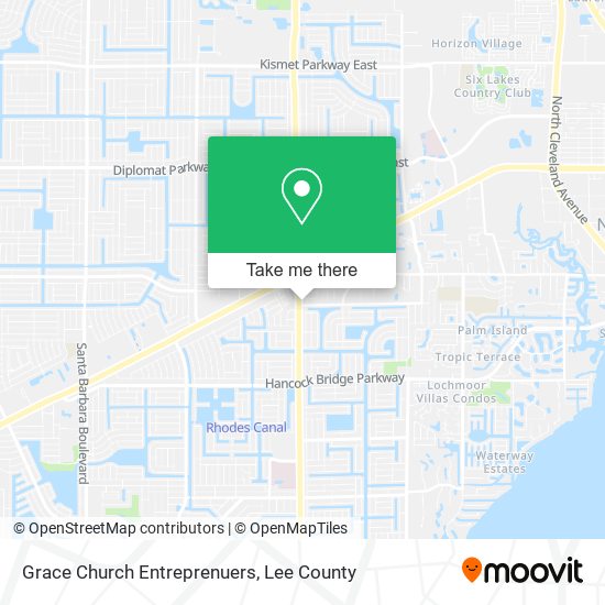 Grace Church Entreprenuers map