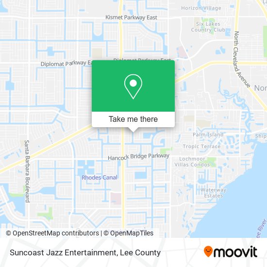 Suncoast Jazz Entertainment map