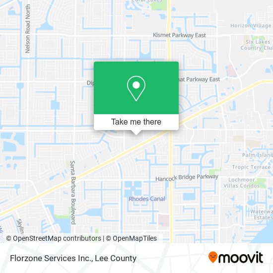 Florzone Services Inc. map