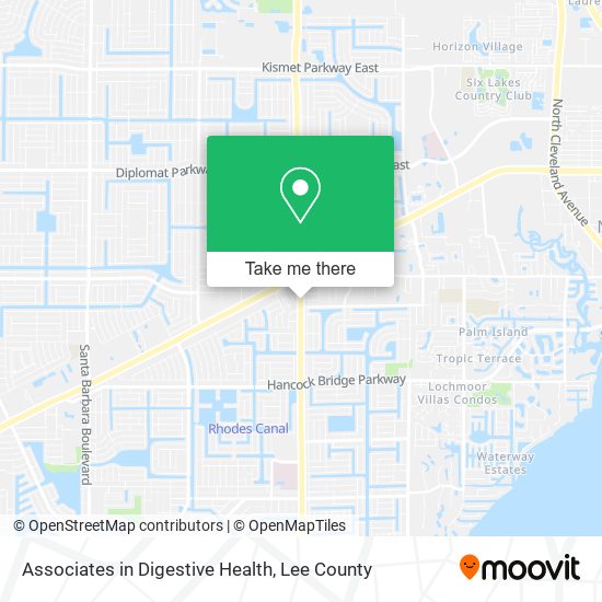 Associates in Digestive Health map