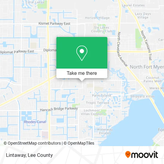 Lintaway map