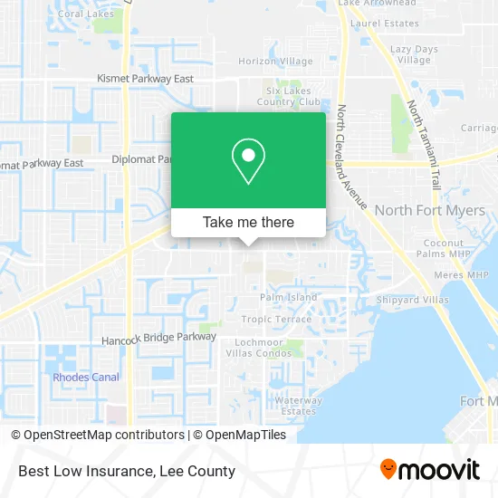 Best Low Insurance map