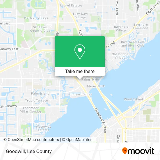 Goodwill map