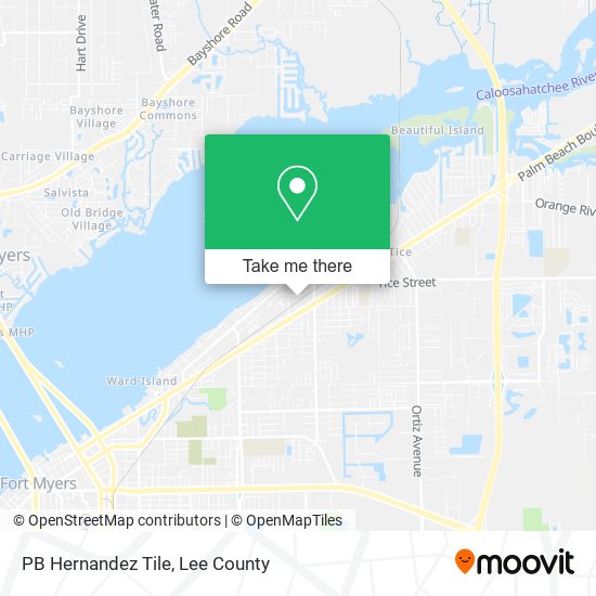Mapa de PB Hernandez Tile