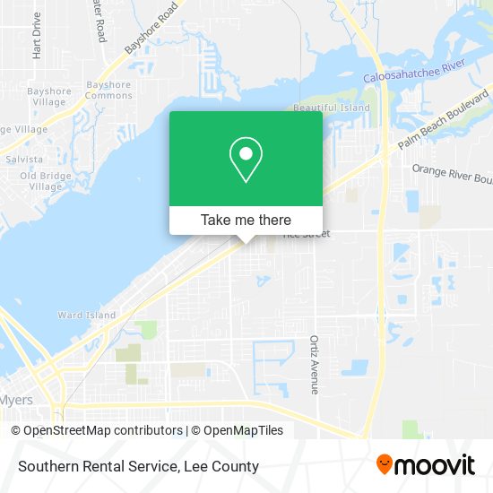 Mapa de Southern Rental Service