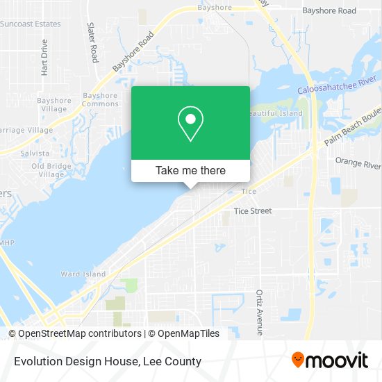 Evolution Design House map